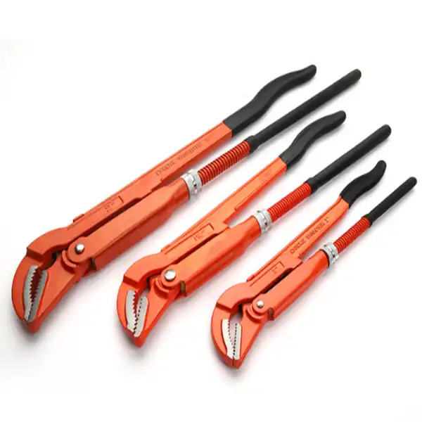 How Does a Double-Handle Pipe Wrench Improve Operation Safety?